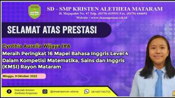 Kompetisi Matematika, Sains dan Inggris (KMSI) Rayon Mataram