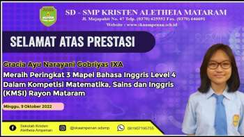 Kompetisi Matematika, Sains dan Inggris (KMSI) Rayon Mataram