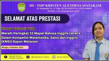 Kompetisi Matematika, Sains dan Inggris (KMSI) Rayon Mataram