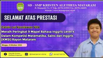 Kompetisi Matematika, Sains dan Inggris (KMSI) Rayon Mataram