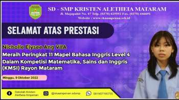 Kompetisi Matematika, Sains dan Inggris (KMSI) Rayon Mataram