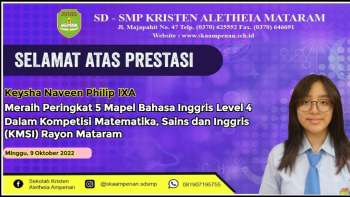 Kompetisi Matematika, Sains dan Inggris (KMSI) Rayon Mataram