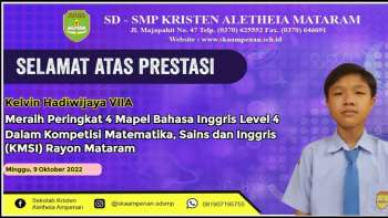 Kompetisi Matematika, Sains dan Inggris (KMSI) Rayon Mataram