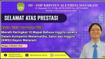 Kompetisi Matematika, Sains dan Inggris (KMSI) Rayon Mataram