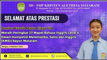 Kompetisi Matematika, Sains dan Inggris (KMSI) Rayon Mataram