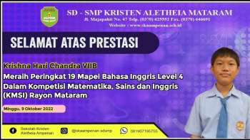 Kompetisi Matematika, Sains dan Inggris (KMSI) Rayon Mataram