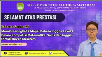 Kompetisi Matematika, Sains dan Inggris (KMSI) Rayon Mataram