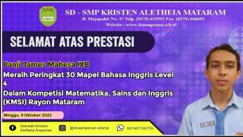 Kompetisi Matematika, Sains dan Inggris (KMSI) Rayon Mataram
