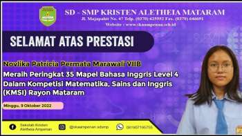 Kompetisi Matematika, Sains dan Inggris (KMSI) Rayon Mataram