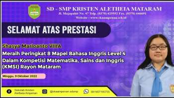 Kompetisi Matematika, Sains dan Inggris (KMSI) Rayon Mataram