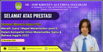 Kompetisi ORION Matematika, Sains, & Bahasa Inggris 2022