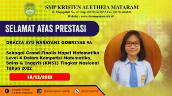 Kompetisi Matematika, Sains & Inggris (KMSI) Tingkat Nasional Tahun 2022