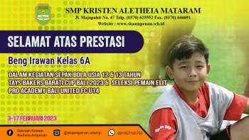 Kegiatan Turnamen Sepak Bola Usia 12 & 13 Tahun TAYS BAKERS BARATI CUP BALI 2023 & Seleksi Pemain Elite Pro Academy Bali United FC U14