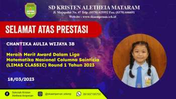Liga Matematika Nasional Columna Sainticia (LIMAS CLASSIC) Round 1 Tahun 2023