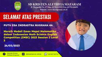 Indonesian Math Science English Competition (IMSC) 2023 Session 2 Level 2