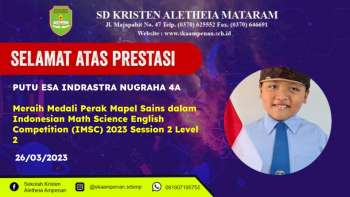 Indonesian Math Science English Competition (IMSC) 2023 Session 2 Level 2