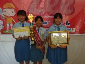 Juara 1 Lomba Cerdas Tangkas Tingkat SD/MI Se-Kota Mataram