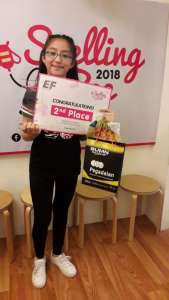Lomba Spelling Bee tingkat SD Se-Kota Mataram.