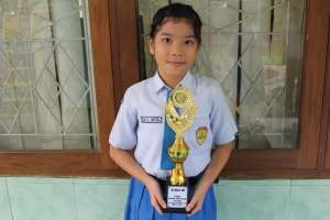 ~ JUARA III LOMBA MENYANYI SOLO ANAK 10-13 TAHUN PESPARAWI DAERAH IV NTB